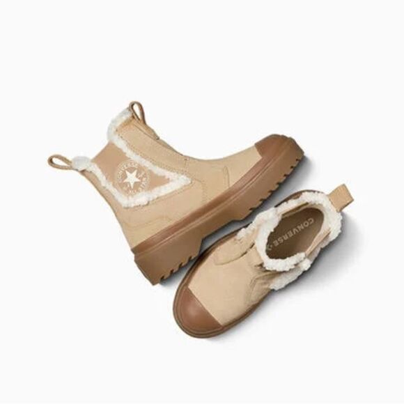 Converse Chuck Taylor All Star Chelsea Lugged Suede Boots Shoes Size 3 - Picture 9 of 11